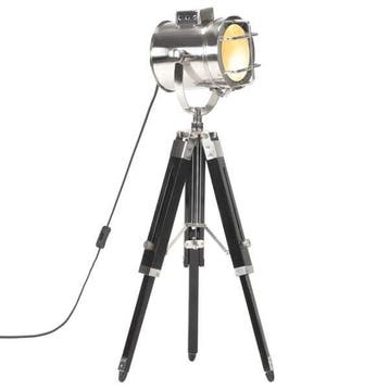 Retro Hollywood Lamp - In hoogte verstelbaar | Tweedekansje, Gebruikt, Retrostijl, Ophalen of Verzenden, Minder dan 100 cm
