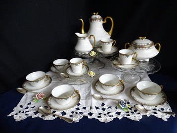 Limoges - Koffieservies (43) - Porselein