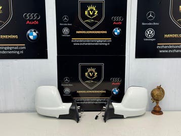 Peugeot Partner buitenspiegel rechts en links bj.2015 wit, Gebruikt, Peugeot