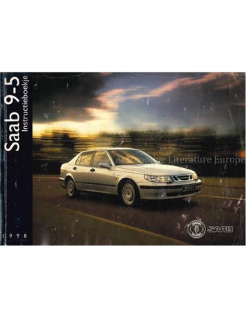 1998 SAAB 9-5 INSTRUCTIEBOEKJE NEDERLANDS, Auto diversen