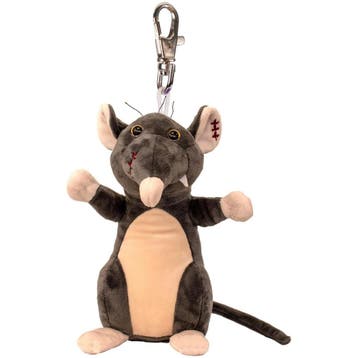 Suki Gifts rat sleutelhanger – 10 cm – pluche mini, Kinderen en Baby's, Verzenden, Nieuw