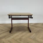 verstelbare en kantelbare schooltafel / tekentafel, beuken -, Huis en Inrichting, Ophalen of Verzenden, Gebruikt