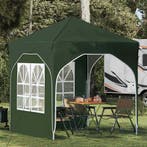 vidaXL Pop-up partytent 192 x 192 x 245 cm Groen, Tuin en Terras, Partytenten, Verzenden, Nieuw, Partytent