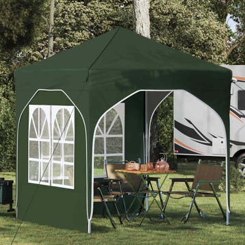 vidaXL Pop-up partytent 192 x 192 x 245 cm Groen, Verzenden, Nieuw, Partytent