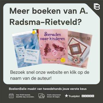 Kerstkaarten met kralenrandjes / Cantecleer hobbytopper, Verzenden, Gelezen, A. Radsma-Rietveld