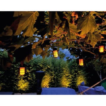 Benson Solar LED lichtsnoer - vlameffect - 2 meter - set..., Tuin en Terras, Ophalen of Verzenden, Nieuw