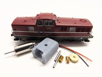 micromotor NM069C motor ombouwset voor Minitrix BR 280, V, Overige merken, Gelijkstroom, Verzenden, Overige typen
