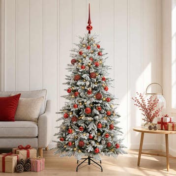 vidaXL Kunstmatige Inklapbare Kerstboom 150 cm 150 LEDs, Verzenden, Nieuw