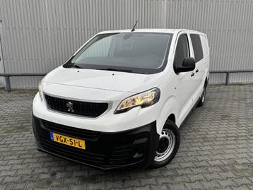Peugeot Expert 2.0 BlueHDI Lang DC*A/C*CRUISE*NAVI*HAAK*2XSH, Stof, Gebruikt, Euro 6, Overige kleuren