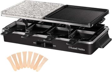 Raclette 1400W | Omkeerbare Plaat | Laatste Stuk!, Ophalen of Verzenden, Zo goed als nieuw, 8 personen of meer