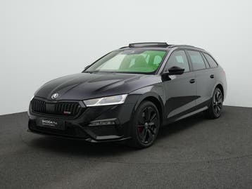 Zakelijke Lease |  Škoda Octavia Combi 1.4 TSI 245 pk DSG RS, Automaat, Stof, Gebruikt, Euro 6