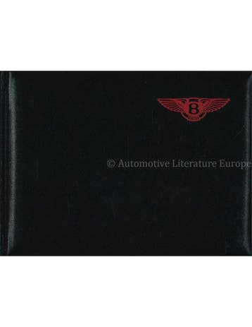1991 BENTLEY MULSANNE S INSTRUCTIEBOEKJE ENGELS