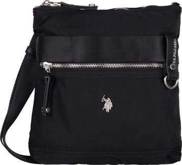 US POLO NEW WAGANER Tas Heren - Zwart, Sieraden, Tassen en Uiterlijk, Tassen | Schoudertassen, Verzenden, Nieuw
