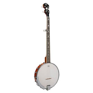 SX BJ305TK 5-Snarige Open-Back Banjo – Naturel Satin,, Ophalen of Verzenden, Nieuw