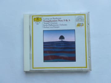Beethoven - Symphonies 5 & 8 / Herbert von Karajan, Ophalen of Verzenden, Zo goed als nieuw