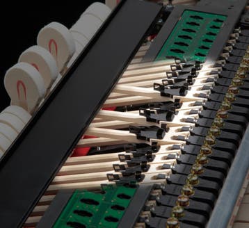 Kawai K-300 AURES E/P chroom silent piano, Nieuw, Zwart, Piano