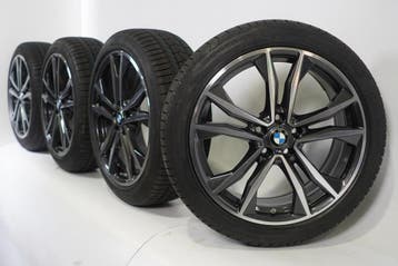 BMW X1 F48 X2 F39 715M 19 inch velgen Continental Runflat Wi, 19 inch, Gebruikt, Velg(en), Winterbanden
