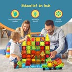 Magnetic Tiles - Speelgoed - Magnetische Tegels - Educatief, Verzenden, Zo goed als nieuw