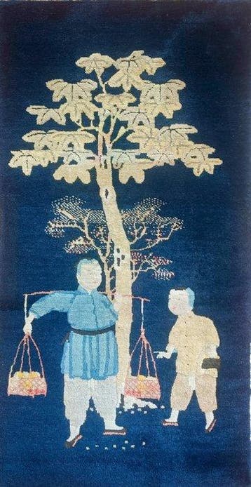 Repubblica - No Reserve - Tapijt - 130 cm - 67 cm - Chinees, Antiek en Kunst