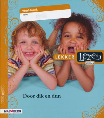 Lekker Lezen werkboek 6 Door dik en dun (per stuk), Boeken, Verzenden, Nieuw