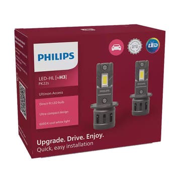 Philips H3 Access LED Koplamp Set 13W PK22s 12V, Auto-onderdelen, Verlichting, Ophalen of Verzenden, Nieuw