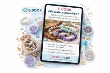 E-book Deel 1 – Natuurstenen kralen ABC - Voor sieraden, Ophalen of Verzenden, Nieuw