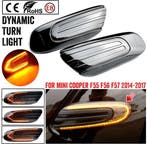 Dynamisch knipperlicht  ZWART Mini Cooper One F55 F56 F57, Nieuw