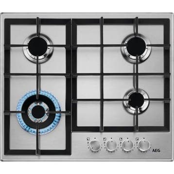€399 AEG HGB64420SM Zwart, Roestvrijstaal Aanrecht 56 cm, Ophalen of Verzenden, Nieuw