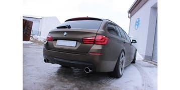 FOX BMW F11 535d einddemper rechts/links single flow - 1x100, Auto-onderdelen, Verzenden, Nieuw