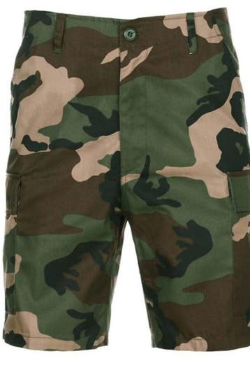 BDU korte  broek  woodland (Broeken, Kleding), Ophalen of Verzenden, Nieuw