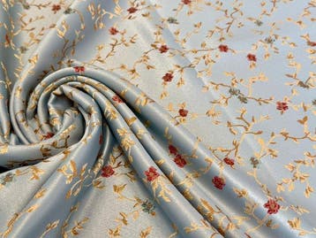 Exclusieve GCFabrics – Jacquardweefsel met bloemmotief, San