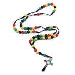 Fako Bijoux - Ketting - Rozenkrans - Jamaica, Sieraden, Tassen en Uiterlijk, Kettingen, Verzenden, Nieuw