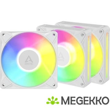 ARCTIC BioniX P12 A-RGB (White) - 3 Pack, Verzenden, Nieuw