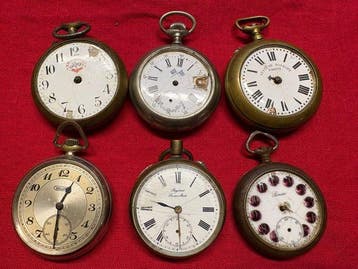 pocket watches for rep - 1900-1949, Antiek en Kunst, Antiek | Klokken