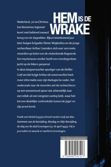 Hem is de wrake 9789492457417 Frank Von Hebel, Verzenden, Zo goed als nieuw, Frank Von Hebel