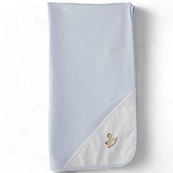 Baby Gi omslagdoek paard blauw, Ophalen of Verzenden, Nieuw