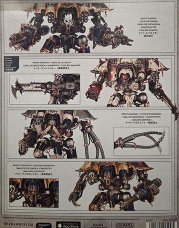 Chaos Knights Ruinator (Warhammer 40k nieuw), Hobby en Vrije tijd, Wargaming, Ophalen of Verzenden, Nieuw