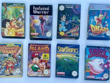 Nintendo - Nes - Lote de 8 Jogos NES PAL B — Coleção Vintage, Nieuw