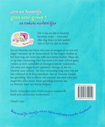 Jan en Noortje gaan naar groep 1 en andere verhaaltjes / Jan, Verzenden, Gelezen, Ron Schröder