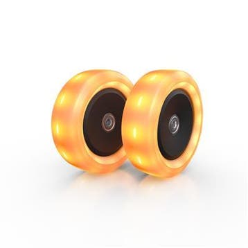 step BERG Nexo Wheels 120x40mm Lights Oranje, Ophalen of Verzenden, Nieuw