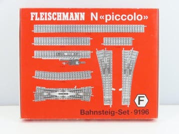 Fleischmann N - 9196 - Modeltreinsporen (1) - Railspakket, Nieuw