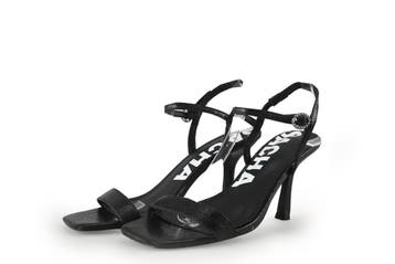 Sacha Sandalen in maat 39 Zwart, Verzenden, Zwart, Sandalen of Muiltjes, Zo goed als nieuw