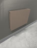 Vlakke Radiatorombouw - Mat Taupe + Radiator ECO 4 T22 500x8, Doe-het-zelf en Verbouw, Ophalen of Verzenden, Nieuw, Radiator, Hoog rendement (Hr)