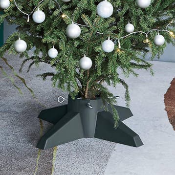 vidaXL Kerstboomstandaard 55,5x55,5x15 cm groen, Verzenden, Nieuw