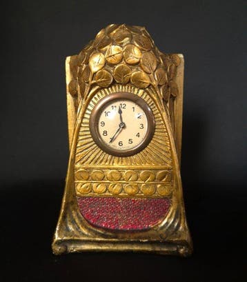 Klok Vienna Seccesion - Art Nouveau Stucco - 1900-1910 -