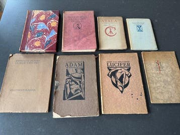 Charles Nypels - Lot met 8 bibliofiele uitgaven - 1922-1931, Antiek en Kunst