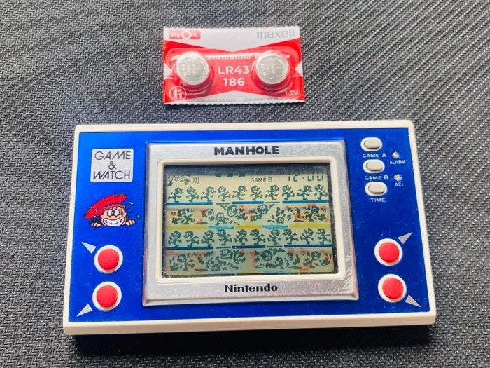 Nintendo - Game & Watch - Wide Screen - Manhole - Handheld, Spelcomputers en Games, Spelcomputers | Overige Accessoires