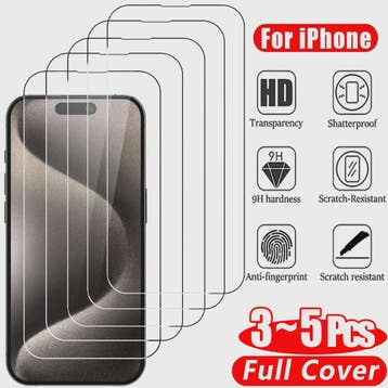 Gehard Glas Screenprotector voor iPhone 11 t/m 15 Pro Max -, Verzenden, Nieuw