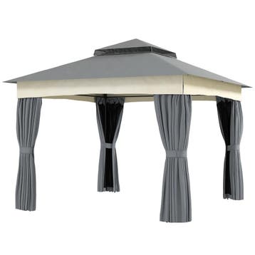 Paviljoen Met Dubbeldak, 3x3 M Waterafstotend Stabiel Winter, Verzenden