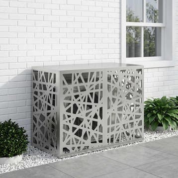 vidaXL Airconditioner hoes zilver 100 x 50 x 70 cm, Verzenden, Nieuw